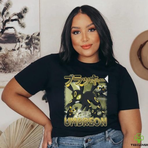 Eevee Evolution Vintage Umbreon Homage Shirt
