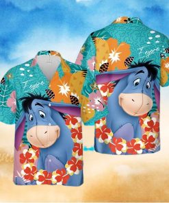 Eeyore Donkey Winnie The Pooh Disney Tropical Forest, Disney Hawaiian Shirt