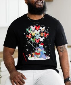 Eeyore Donkey – Christmas Day Mickey Balloon, Christmas Day shirt