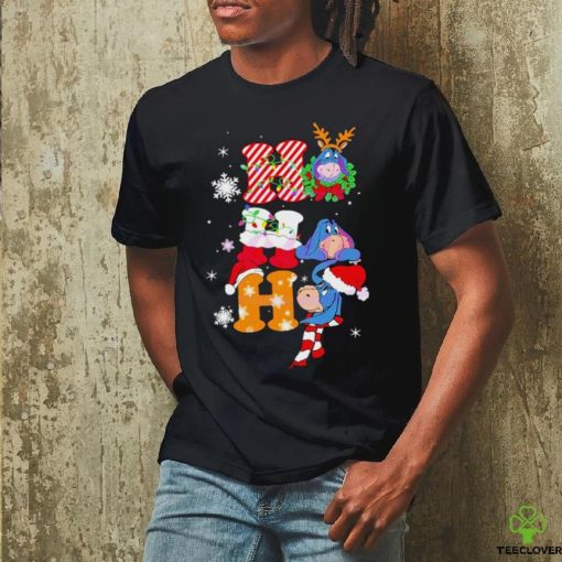 Eeyore Ho Ho Ho Christmas lights hoodie, sweater, longsleeve, shirt v-neck, t-shirt