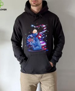 Eeyore Winnie The Pooh Disney 4th Of July Colorful Disney Graphic Cartoon Cotton S Clothing Men Women 2023 t Shirt