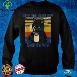 Eff You See Kay Why Oh You,Vintage Coffee Cat,Cat Lover T Shirt