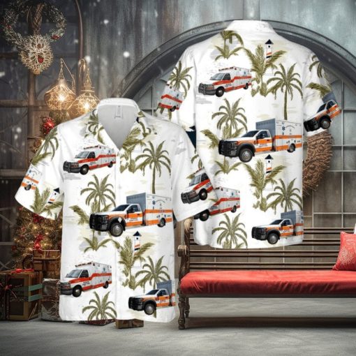 Effingham County EMS 3D Hawaiian Shirt Summer Holiday Gift For Men And Women