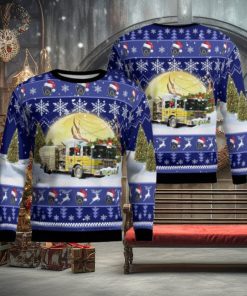 Efland, North Carolina, Efland Fire Department Christmas Ugly Sweater 3D