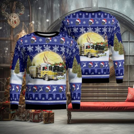 Efland, North Carolina, Efland Fire Department Christmas Ugly Sweater 3D