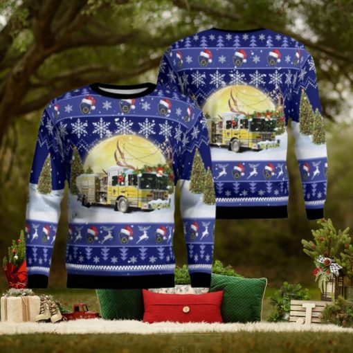Efland, North Carolina, Efland Fire Department Christmas Ugly Sweater 3D