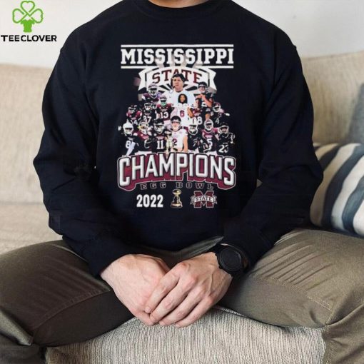 Egg Bowl Champions 2022 Mississippi State Bulldogs Team Shirt