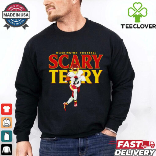 Washington Commanders Scary Terry McLaurin graphic shirt