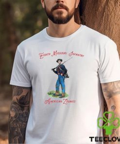 Eighth Missouri Infantry American Zouaves retro shirt