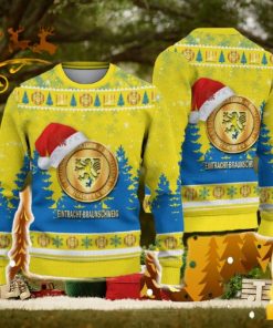 Eintracht Braunschweig Ugly Christmas Sweater Santa Hat Logo Tree Gift For Men And Women
