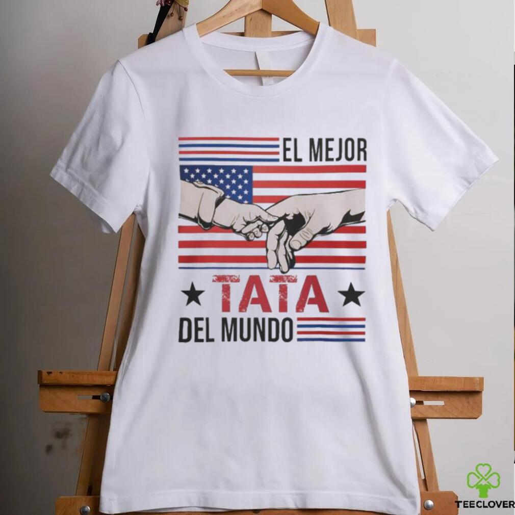 El Mejor Tata Del Mundo Men American Flag Decor Dad Papa shirt El Mejor Tata Del Mundo Men American Flag Decor Dad Papa shirt