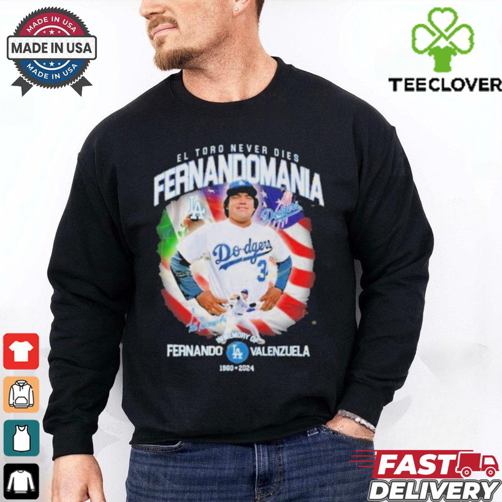 El Toro Never Dies Fernando Valenzuela Los Angeles Dodgers 1960 2024 Unisex T Shirt El Toro Never Dies Fernando Valenzuela Los Angeles Dodgers 1960 2024 Unisex T Shirt