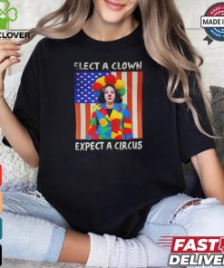 Elect A Clown Expect A Circus Anti Kamala Harris Shirt