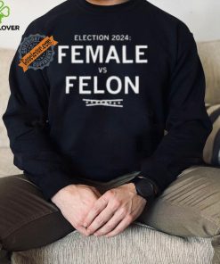 Election 2024 Female Vs Felon Shirt