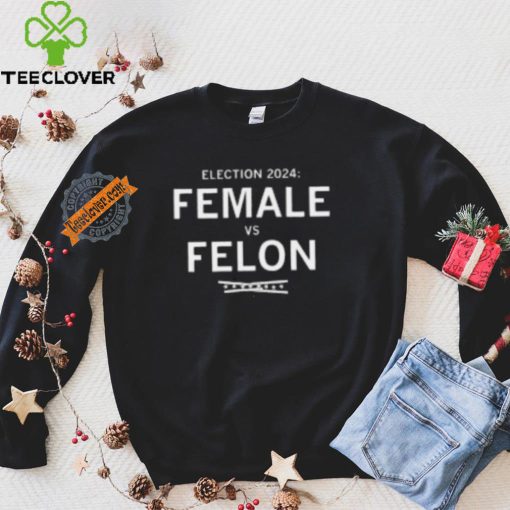 Election 2024 Female Vs Felon Shirt