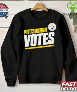 Election Day Pittsburgh Steelers votes logo shirt