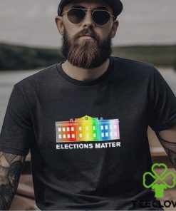Elections Matter Rainbow Color Shirt