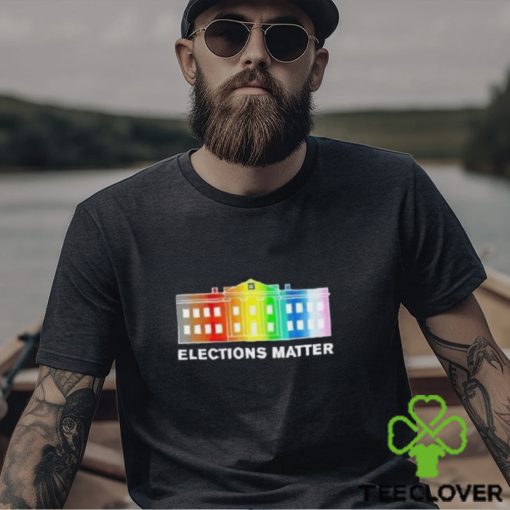 Elections Matter Rainbow Color Shirt