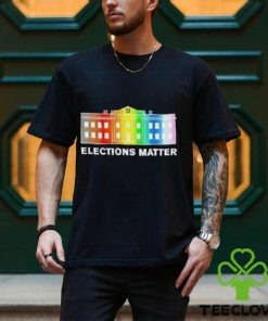 Elections Matter Rainbow Color Shirt