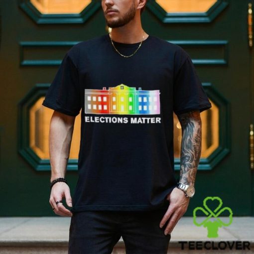 Elections Matter Rainbow Color Shirt