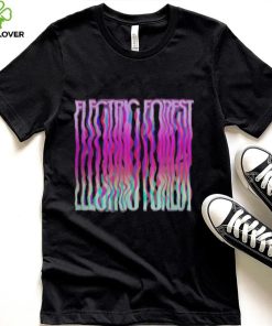 Electric Forest Merch Liquid Neon Shirt
