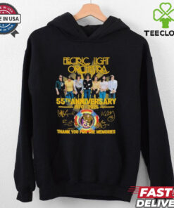 Electric Light Orchestra 55th Anniversary 1970 2025 Thank You For The Memories Signature Shirt