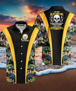 Electrician 3d Hawaiian Shirt