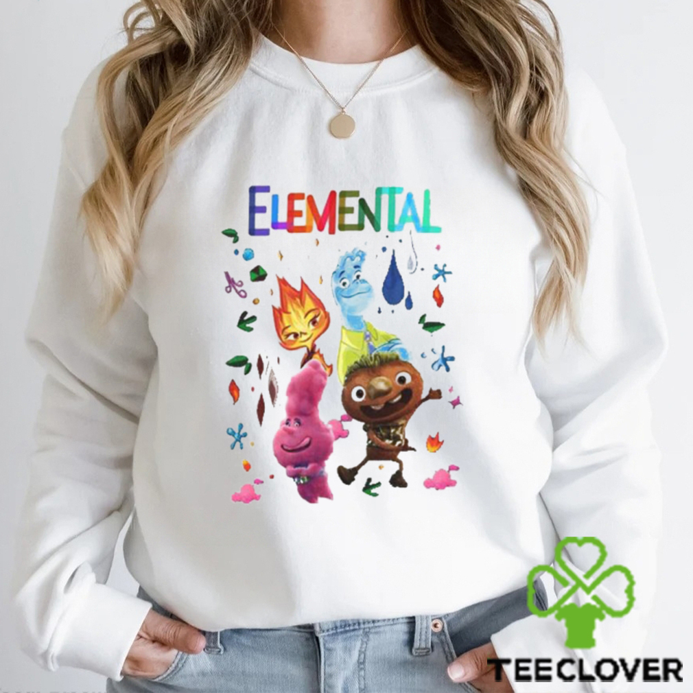 Elemental Disney Retro Style Shirt Elemental Disney Retro Style Shirt