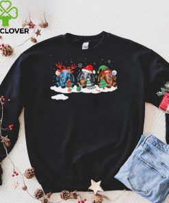 Elephant Christmas Hooded Sweatshirt