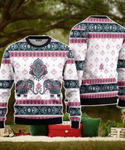 Elephant Christmas Unisex Ugly Sweater