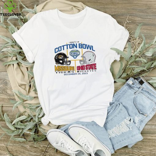 Elevated Cotton Bowl 2023 Missouri Tigers Vs Ohio State Buckeyes Unisex T Shirt