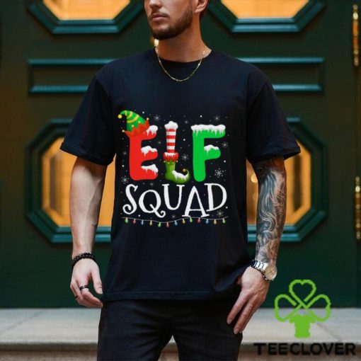 Elf Family Christmas Matching Pajamas Xmas Elf Squad Shirt