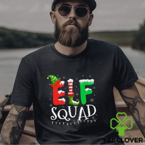 Elf Family Christmas Matching Pajamas Xmas Elf Squad Shirt