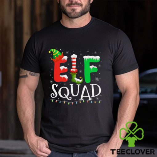 Elf Family Christmas Matching Pajamas Xmas Elf Squad Shirt