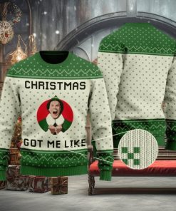 Elf Movie Christmas Got Me Like Ugly Christmas Sweater