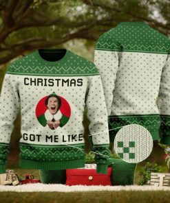 Elf Movie Christmas Got Me Like Ugly Christmas Sweater
