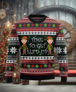 Elf Time Ugly Christmas Sweater Gift Men Women