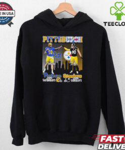 Eli Holstein Pitt Panthers On Saturdays X Tj Watt Pittsburgh Steelers On Sundays Shirt 1 Eli Holstein Pitt Panthers On Saturdays X Tj Watt Pittsburgh Steelers On Sundays Shirt