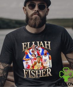 Elijah Fisher Canada Basketball Vintage T Shirt