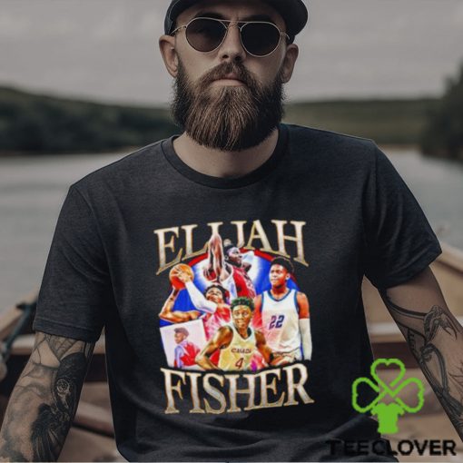 Elijah Fisher Canada Basketball Vintage T Shirt