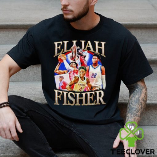 Elijah Fisher Canada Basketball Vintage T Shirt