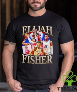 Elijah Fisher Canada Basketball Vintage T Shirt