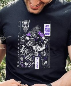 Elijah Proctor off with their head art shirt