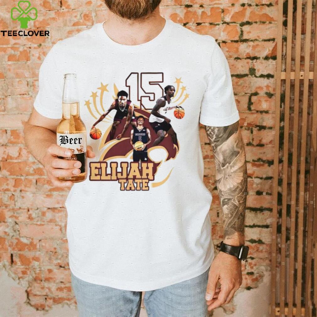 Elijah Tate Texas State Bobcats Men’s Basketball Shirt Elijah Tate Texas State Bobcats Men’s Basketball Shirt