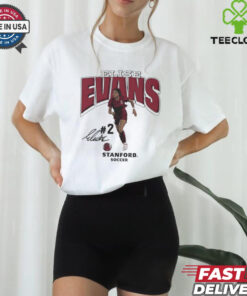Elise Evans Stanford Cardinal Soccer signature cartoon shirt