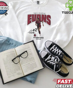 Elise Evans Stanford Cardinal Soccer signature cartoon shirt