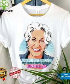 Elizabeth Farrelly vote group h for hope about the line on the upper art hoodie shirt