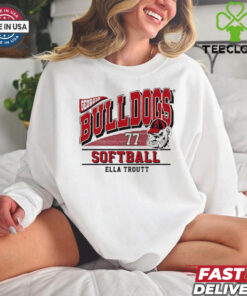 Ella Troutt #77 Georgia Bulldogs softball hoodie, sweater, longsleeve, shirt v-neck, t-shirt