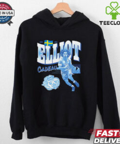 Elliot Cadeau North Carolina Tar Heels cartoon shirt