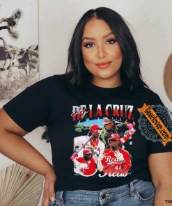 Elly De La Cruz Cincinnati Reds vintage graphic player collage shirt